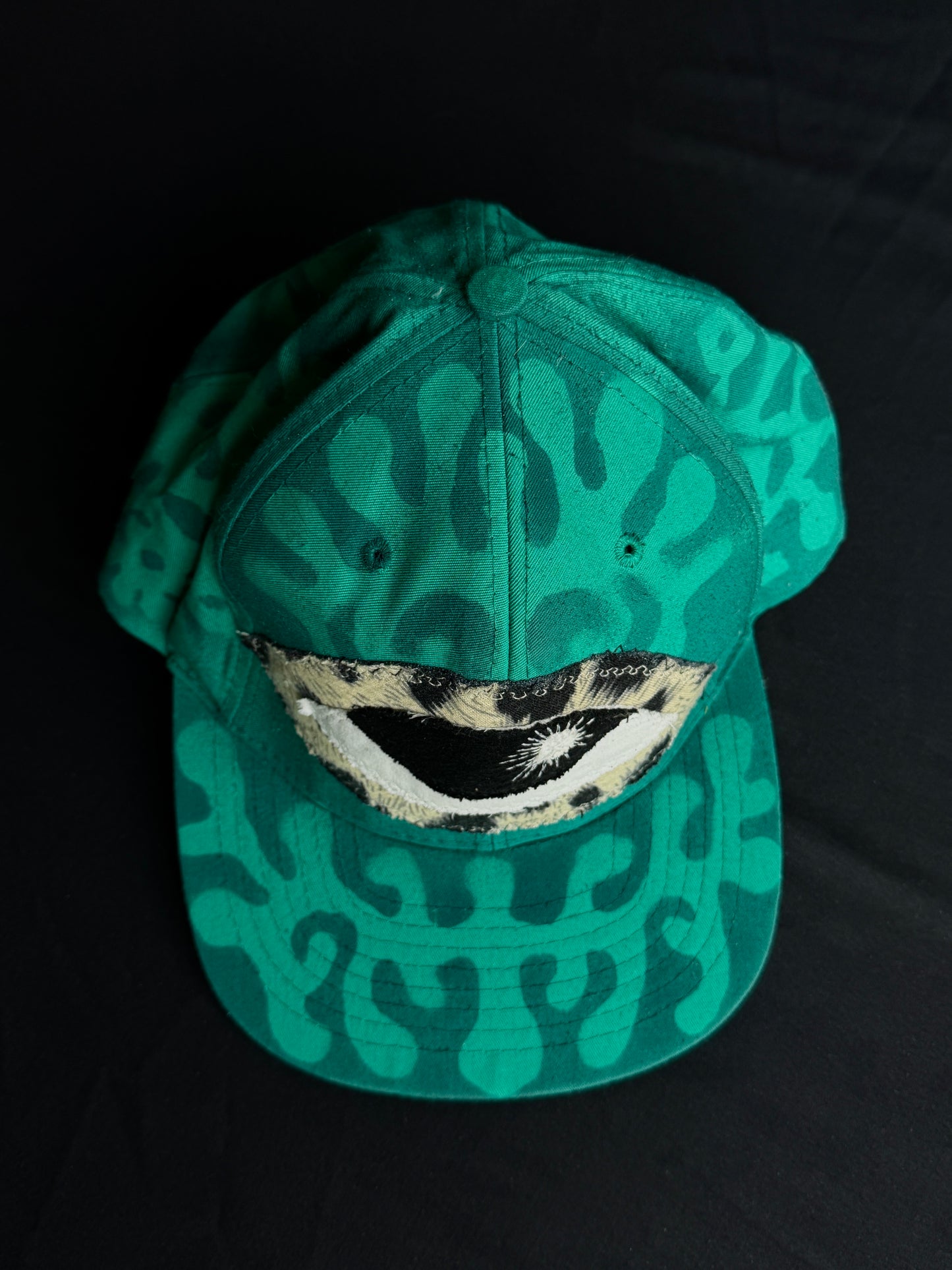 Upcycled Eyeball Shape Hat