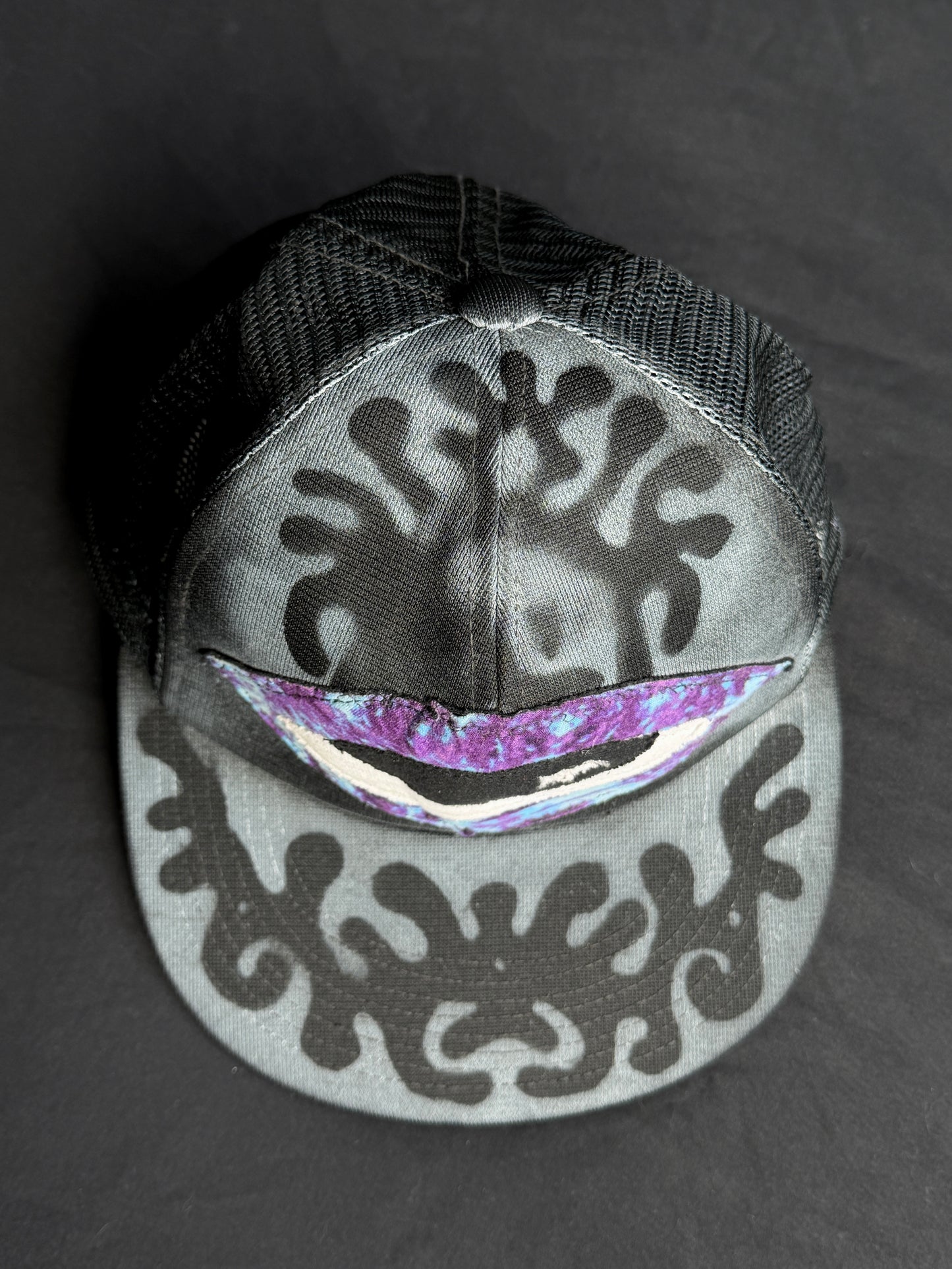 Upcycled Eyeball Shape Hat
