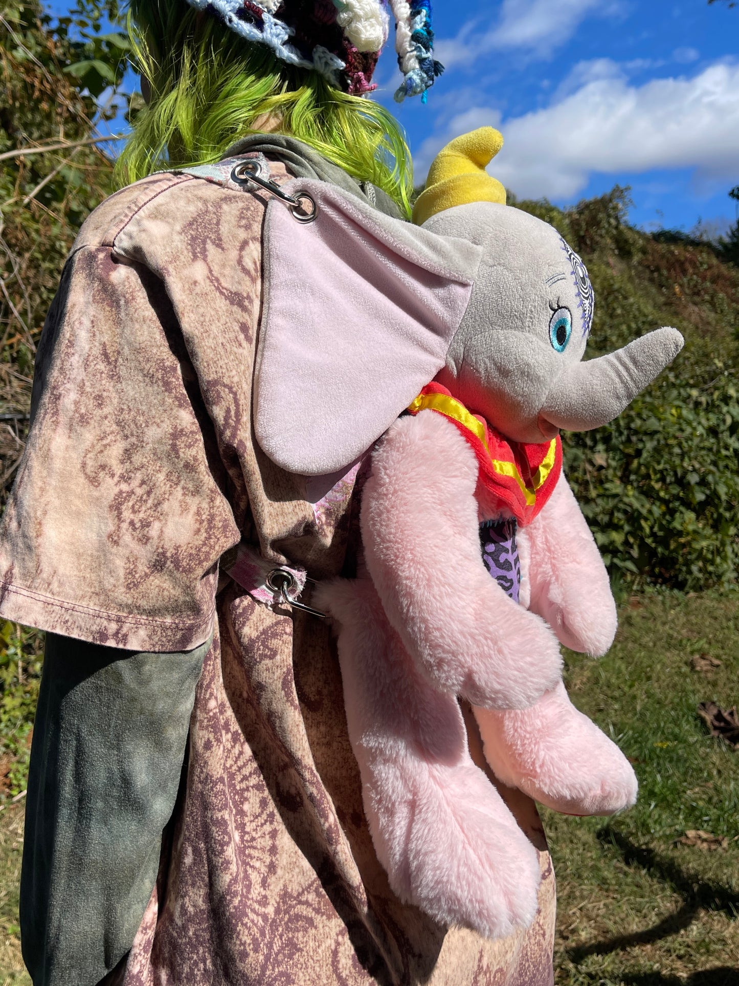 Third eye dumbo hybrid backpack