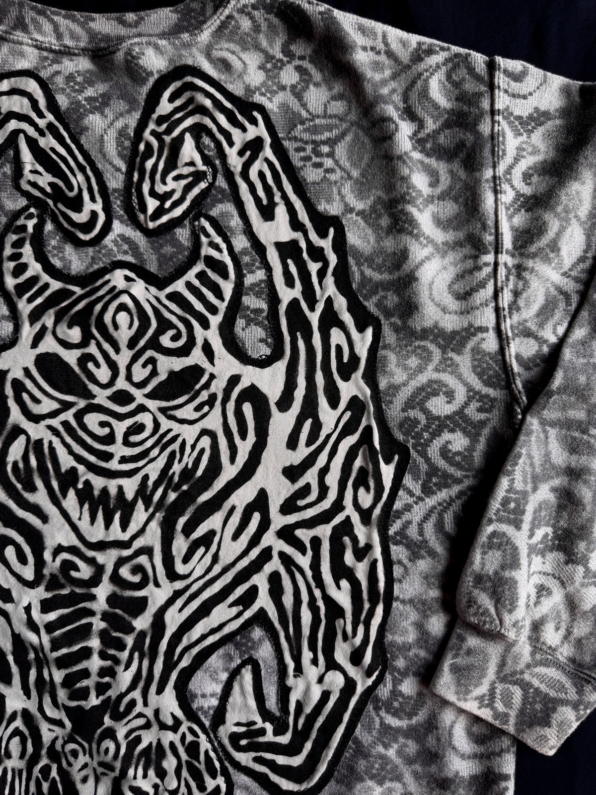 Gargoyle New Orleans chain crewneck