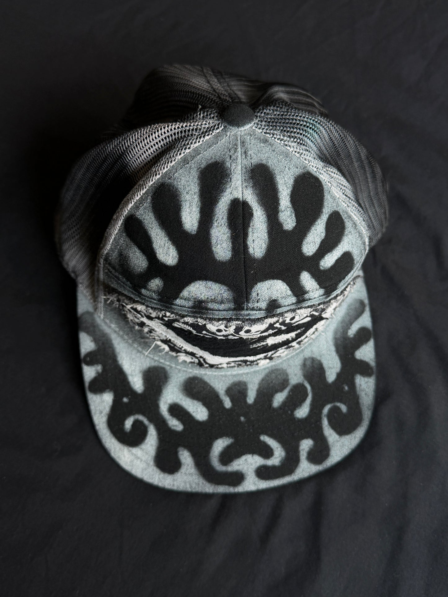 Upcycled Eyeball Shape Hat