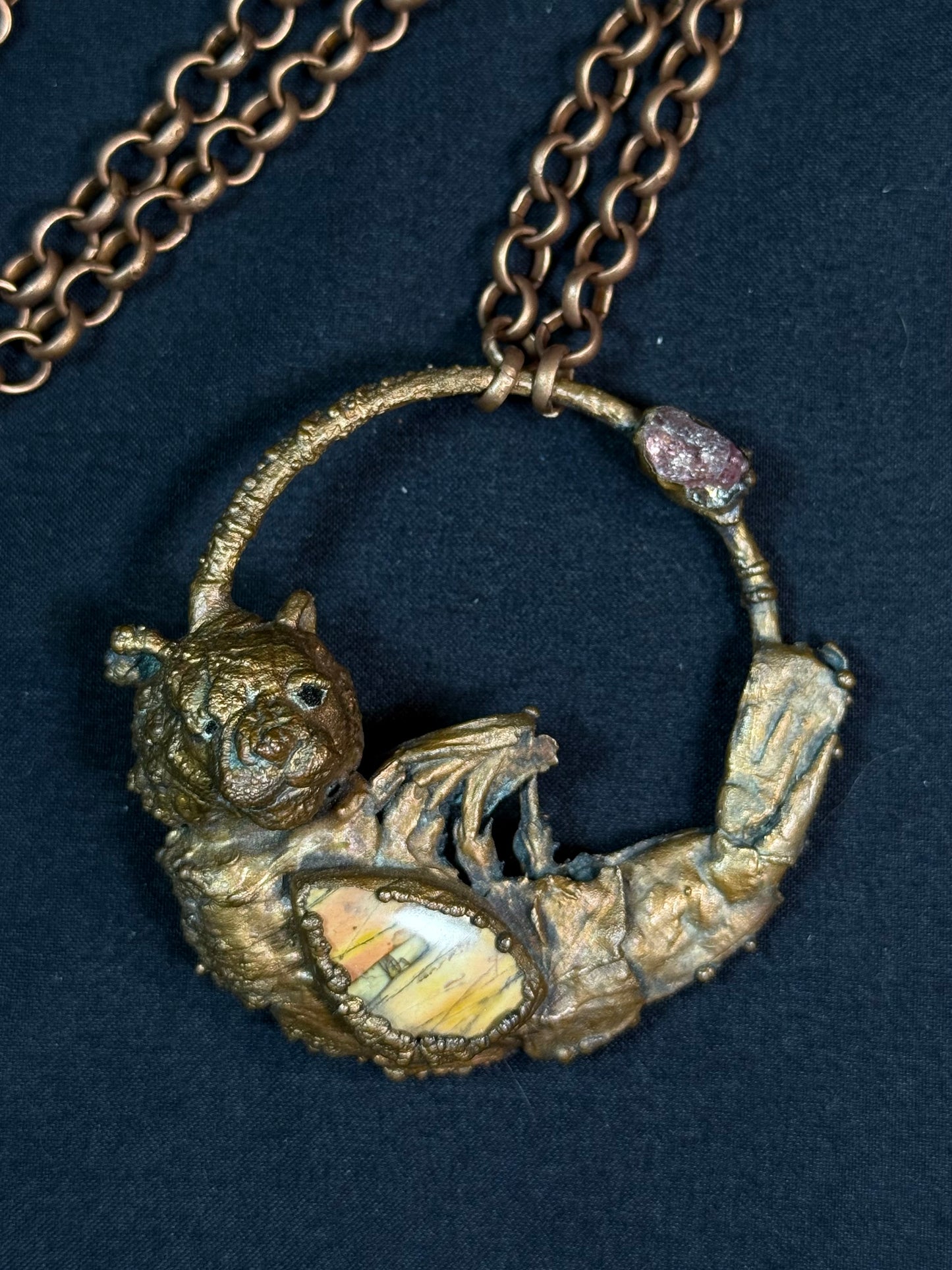 Tiger shrimp amulet