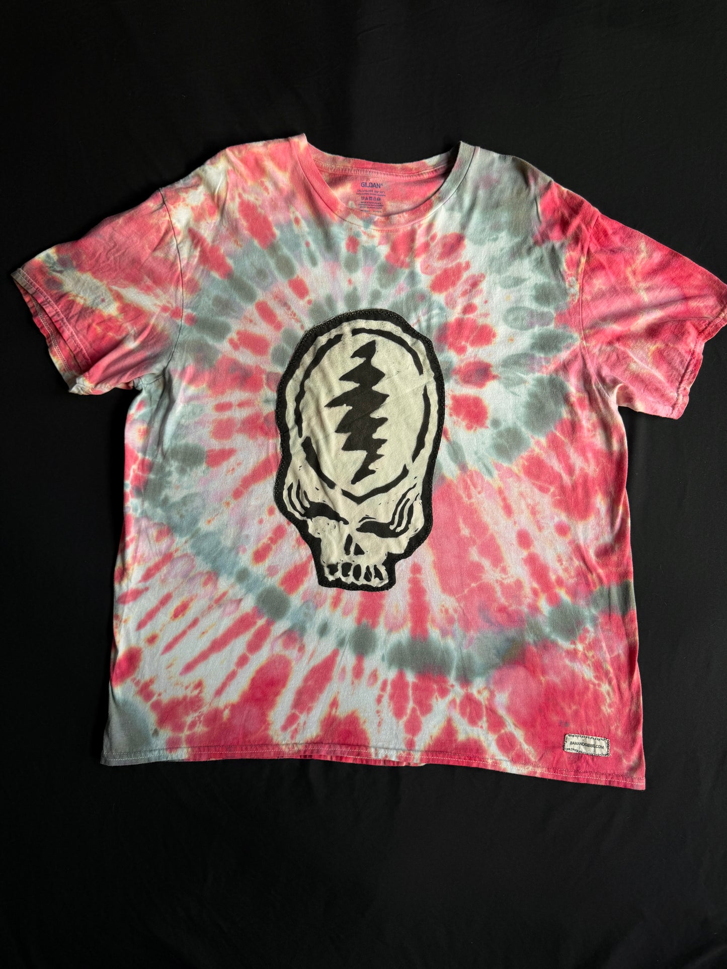 Stealie tie dyed t-shirt
