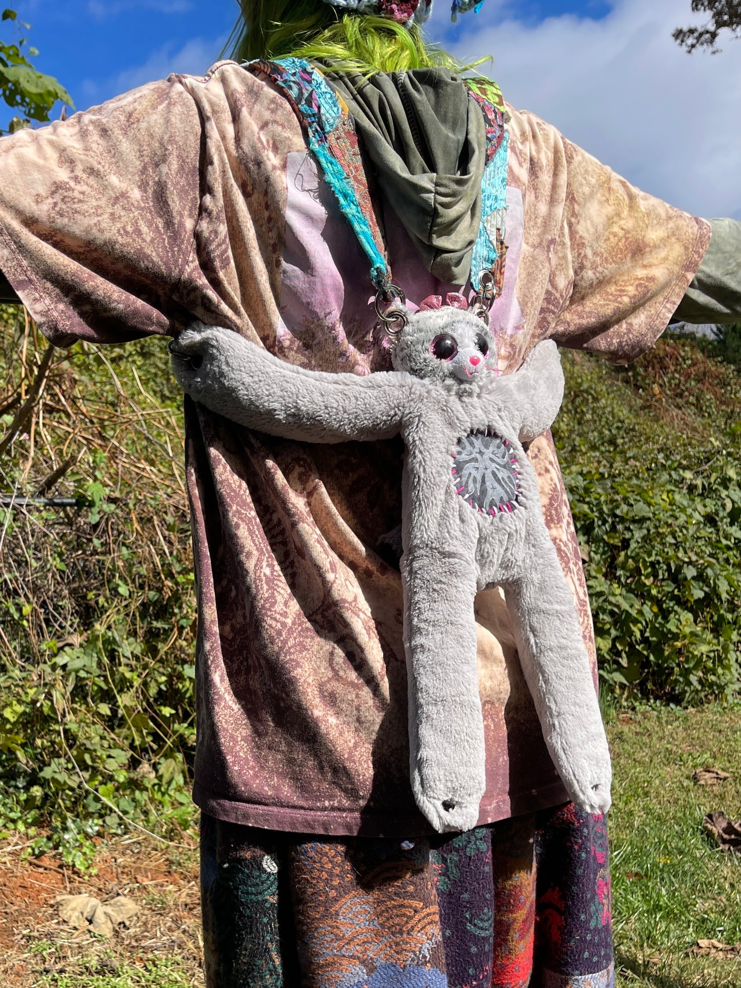 Kitty long limbs hybrid backpack