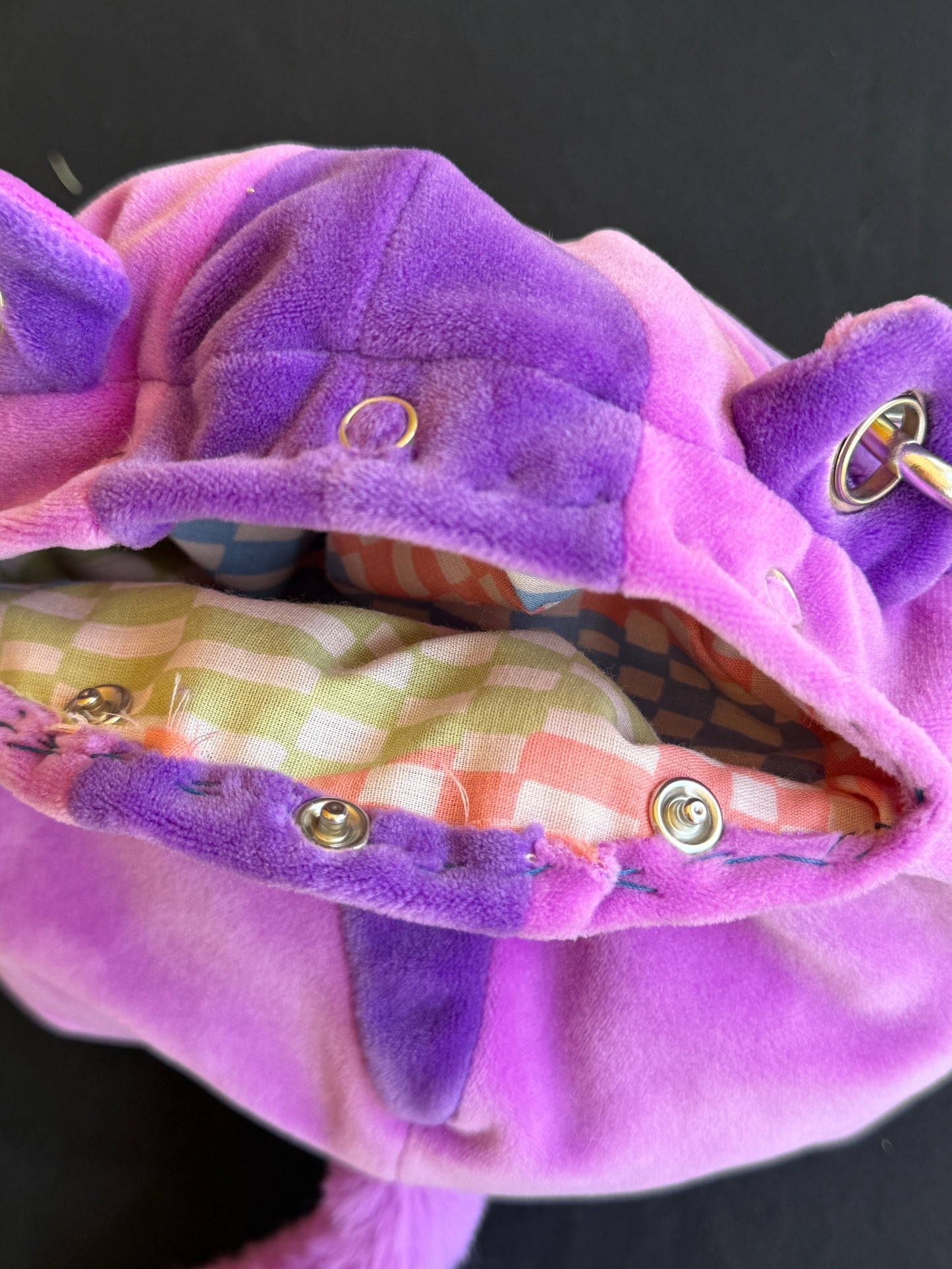 Squishmallow keychain stash pouch