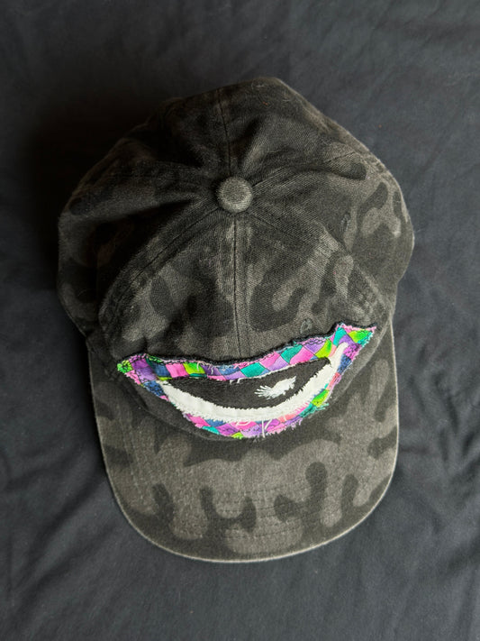 Upcycled Eyeball Shape Hat