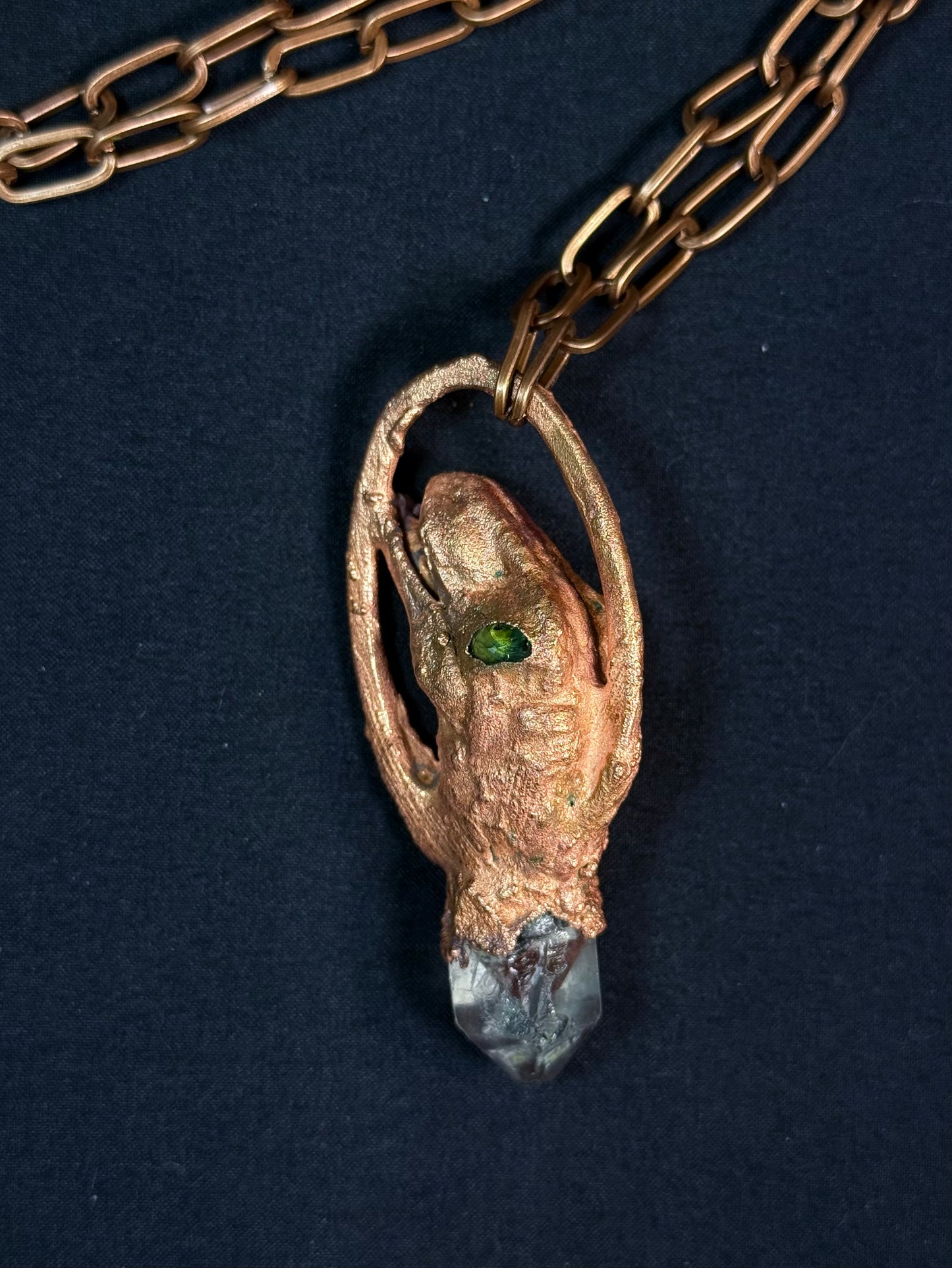 T-Rex head amulet