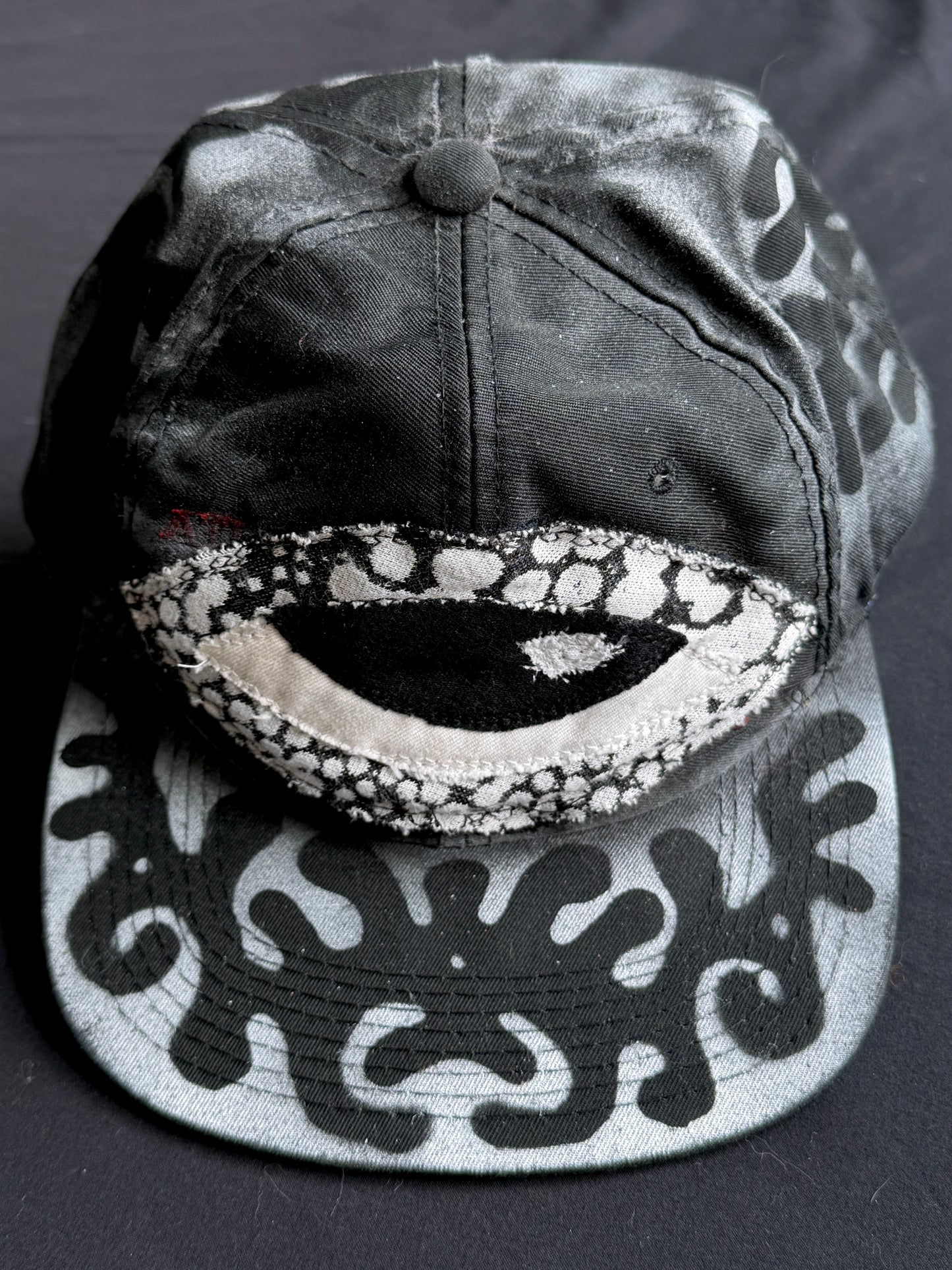 Upcycled Eyeball Sigil Hat
