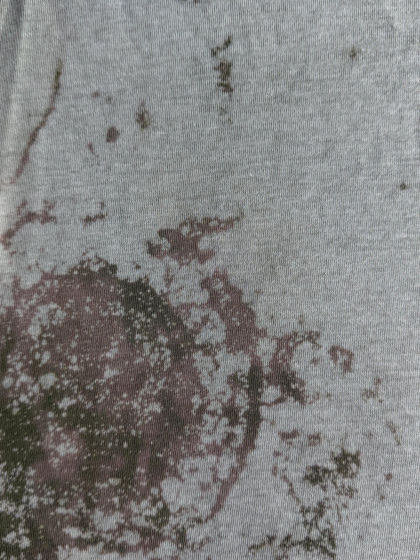 Butterfly bleach dyed shirt