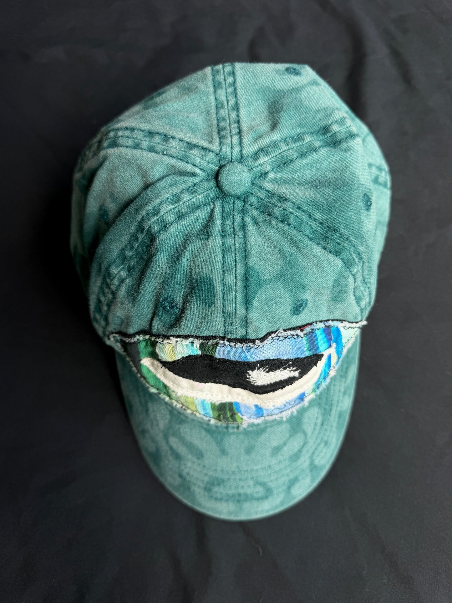 Upcycled Eyeball Shape Hat