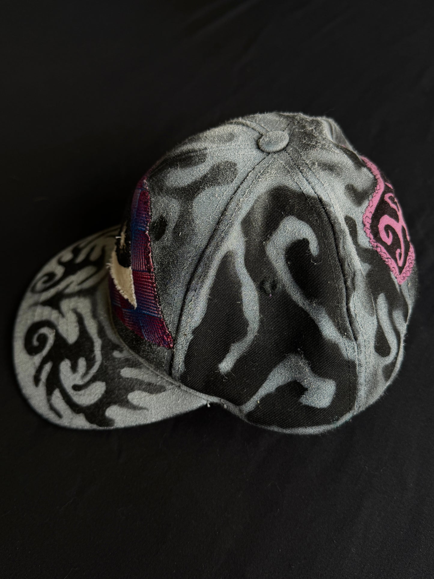 Upcycled Eyeball Shape Hat