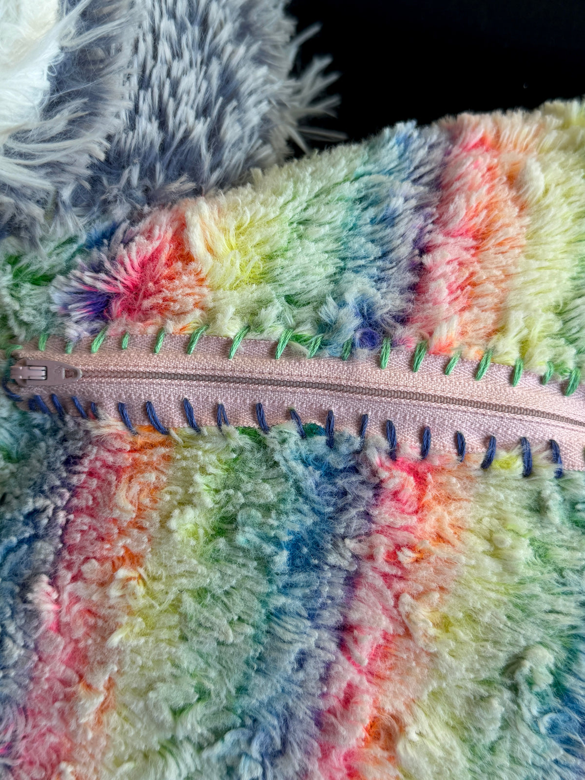 Koala + rainbow llama hybrid side bag