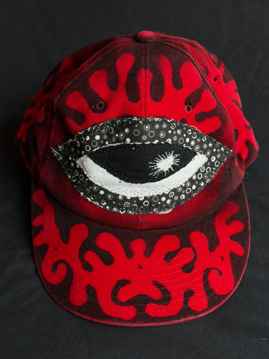 Upcycled Eyeball Shape Hat