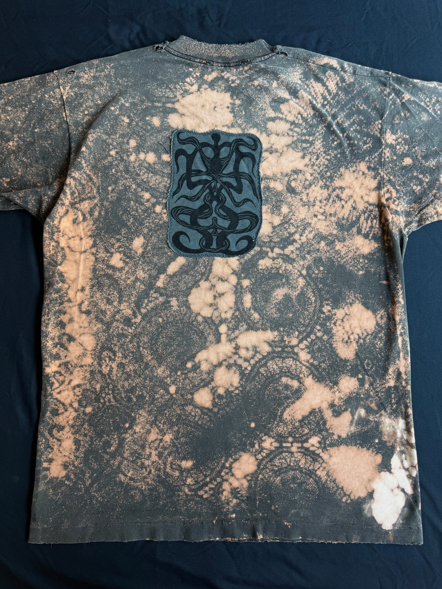 ONI bleach dyed t-shirt