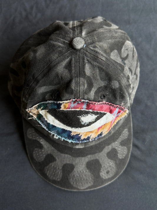 Upcycled Eyeball Shape Hat