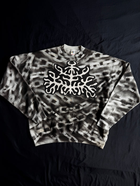 Gargoyle chain crewneck