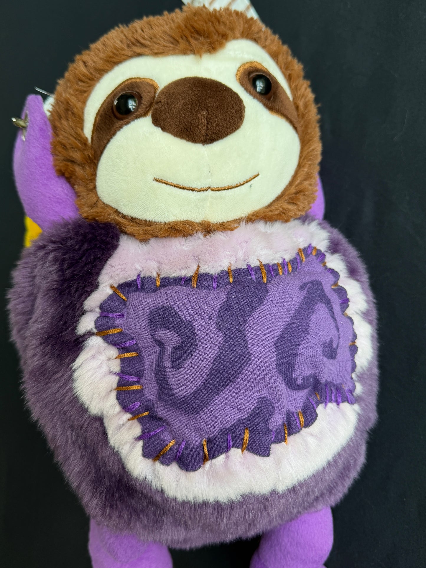 Sloth + butterfly hybrid side bag