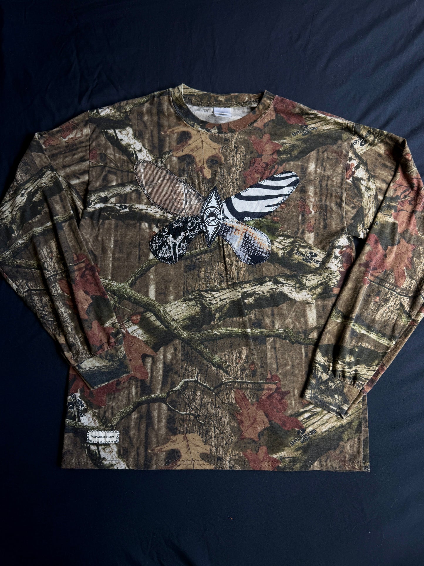 Camo butterfly long sleeve