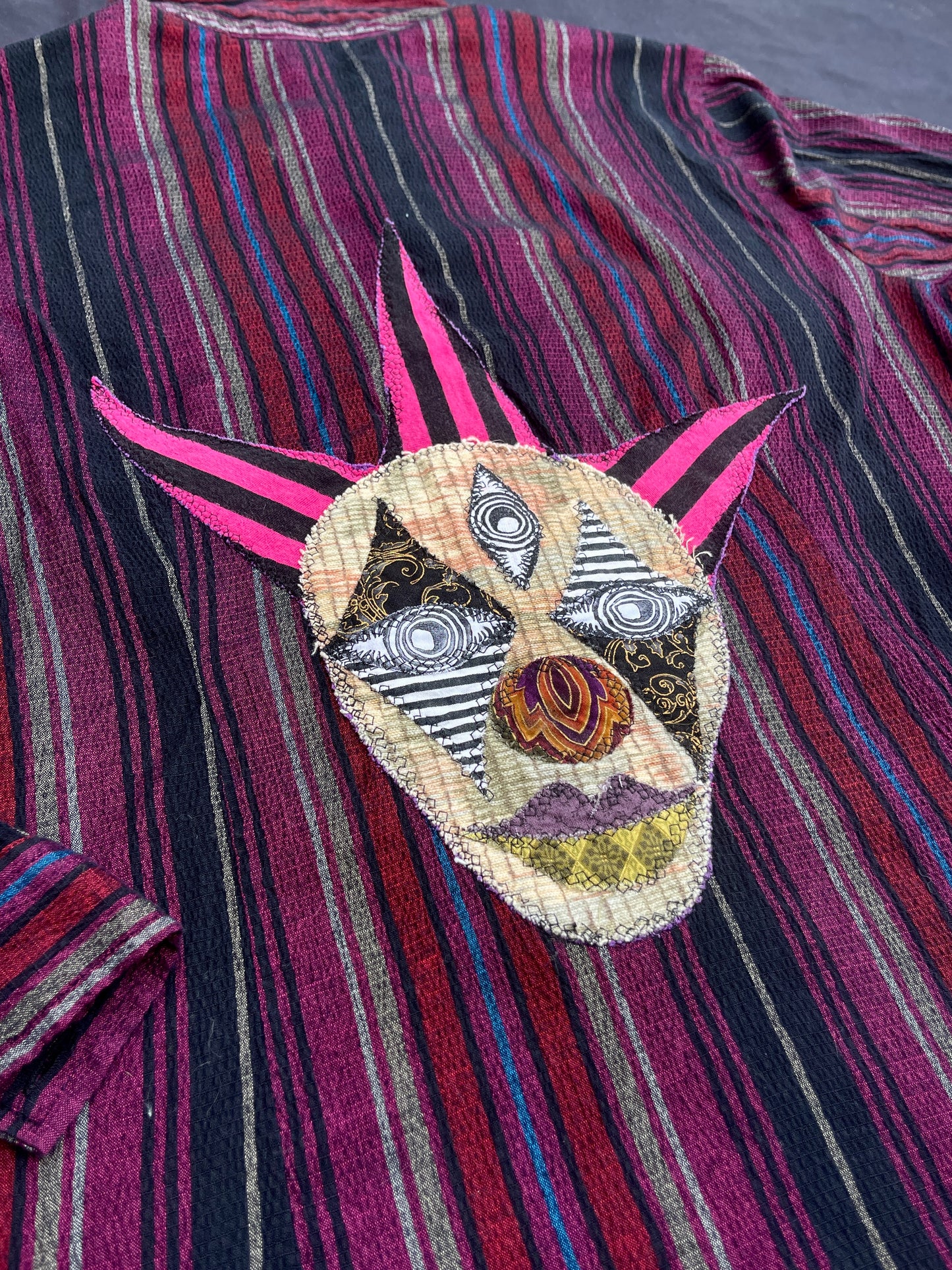 Punk clown button up