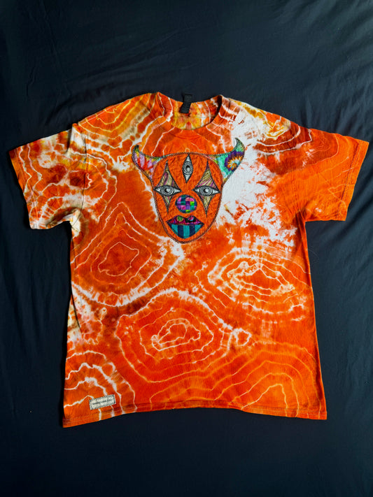 Clown tie dye t-shirt