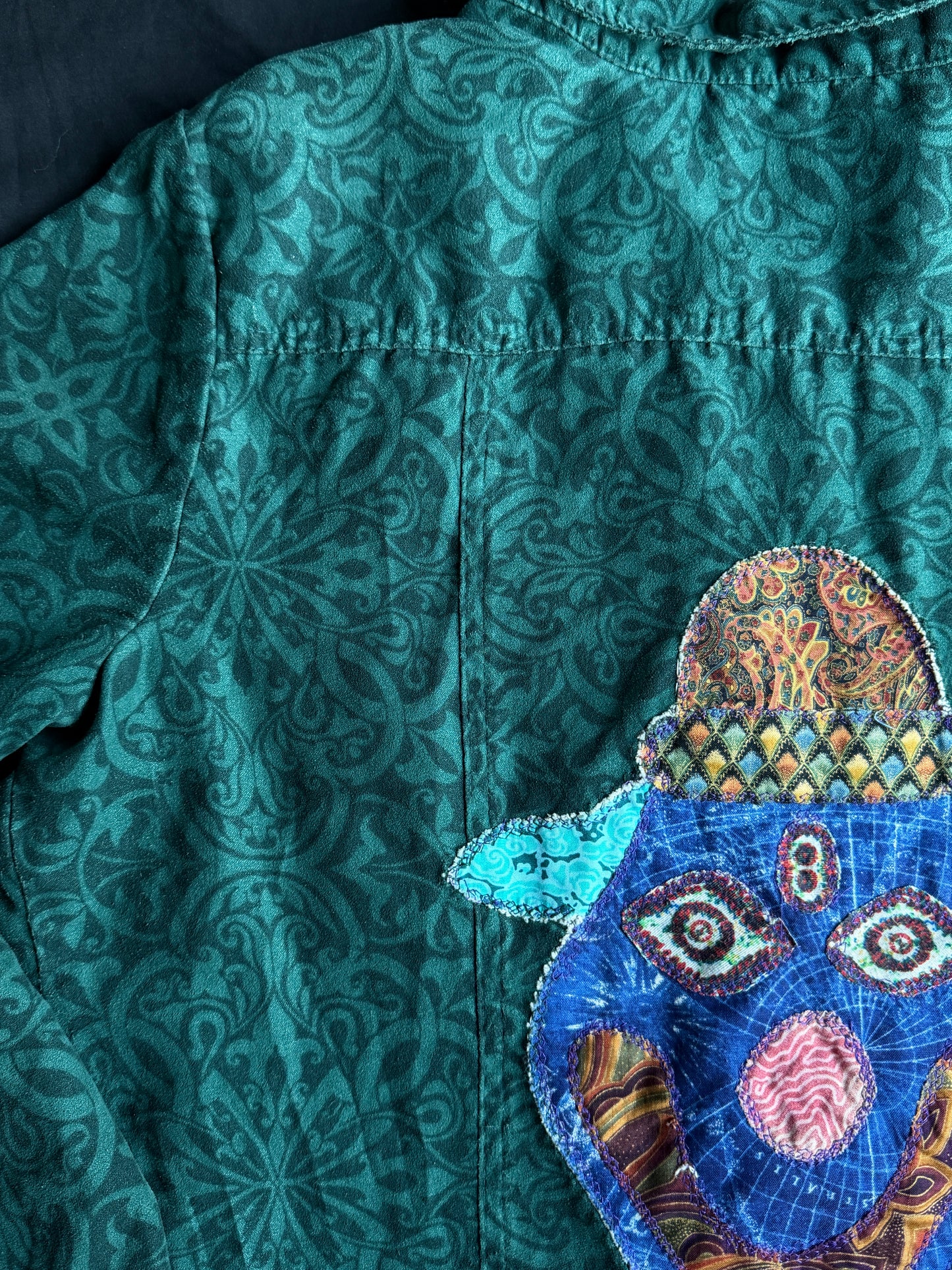Clown mushroom button up