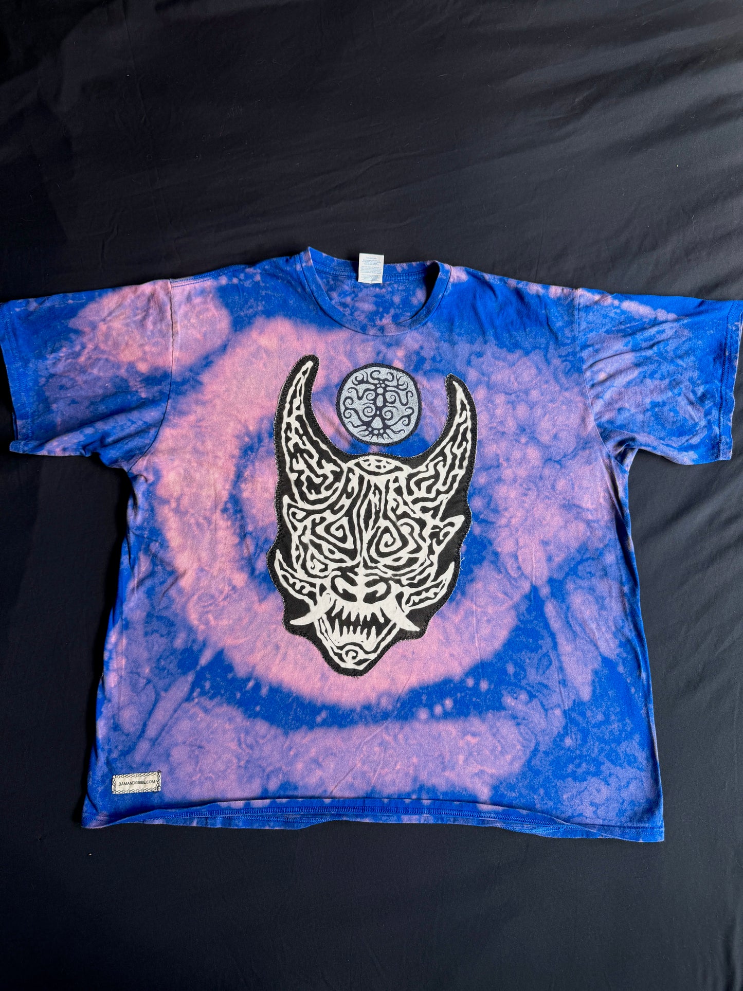 ONI bleach dyed t-shirt