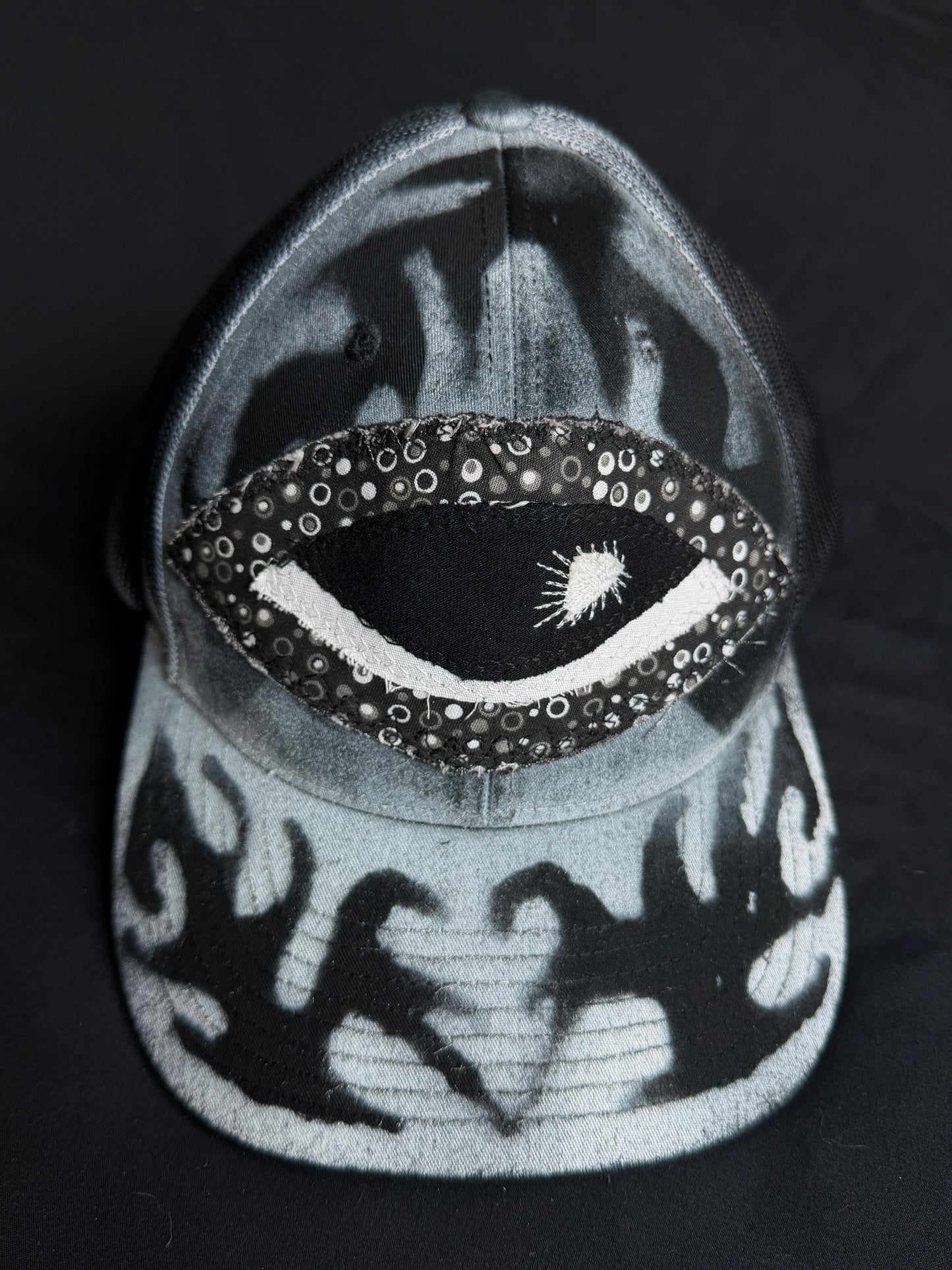 Upcycled Eyeball Shape Hat