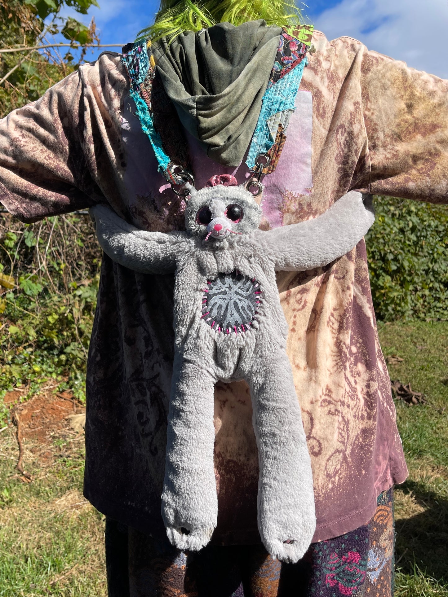 Kitty long limbs hybrid backpack