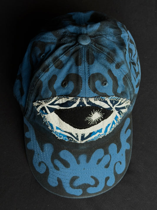 Upcycled Eyeball Shape Hat