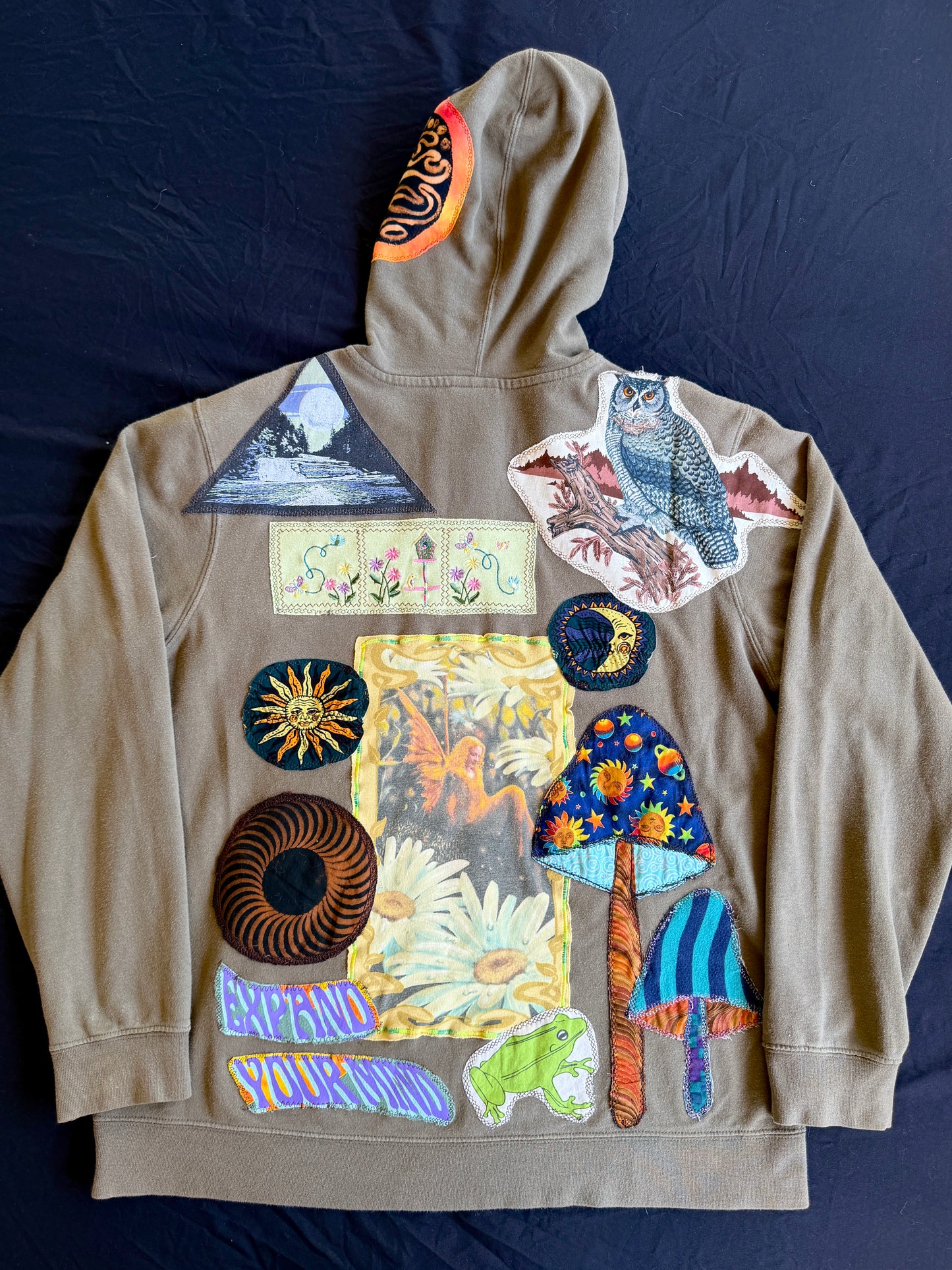 Fairy garden hoodie