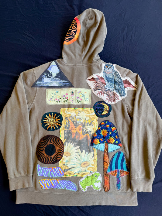 Fairy garden hoodie