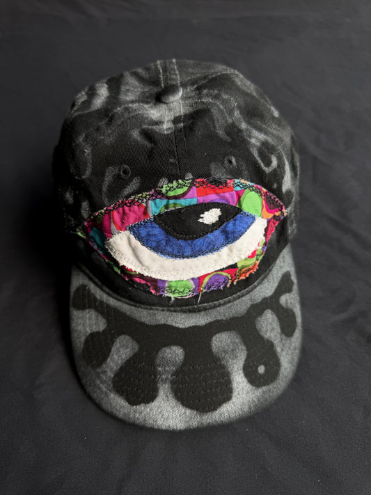 Upcycled Eyeball Shape Hat