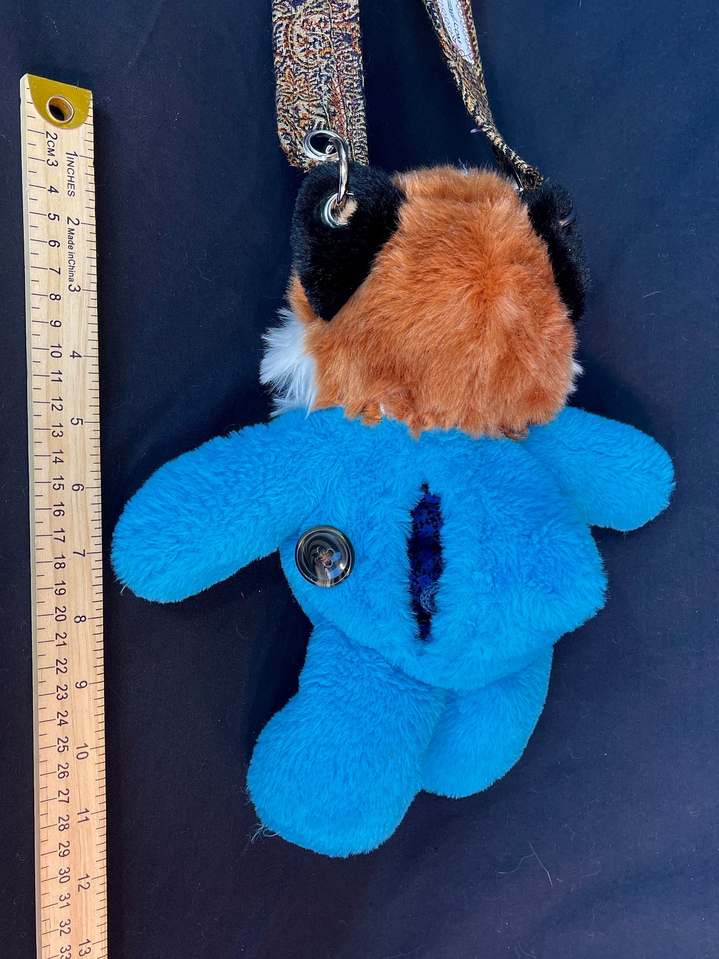 Fox + rain cloud care bear side bag