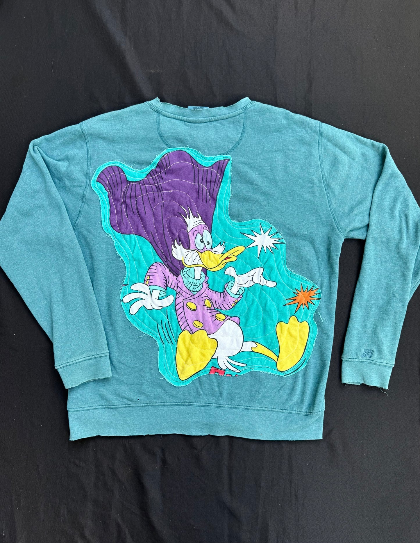 Darkwing duck sigil patch sweatshirt