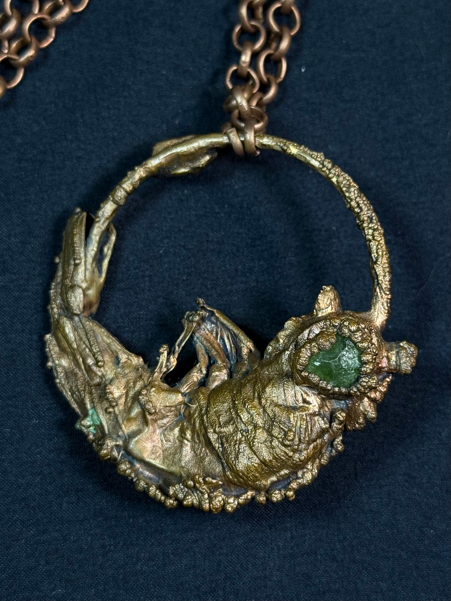 Tiger shrimp amulet