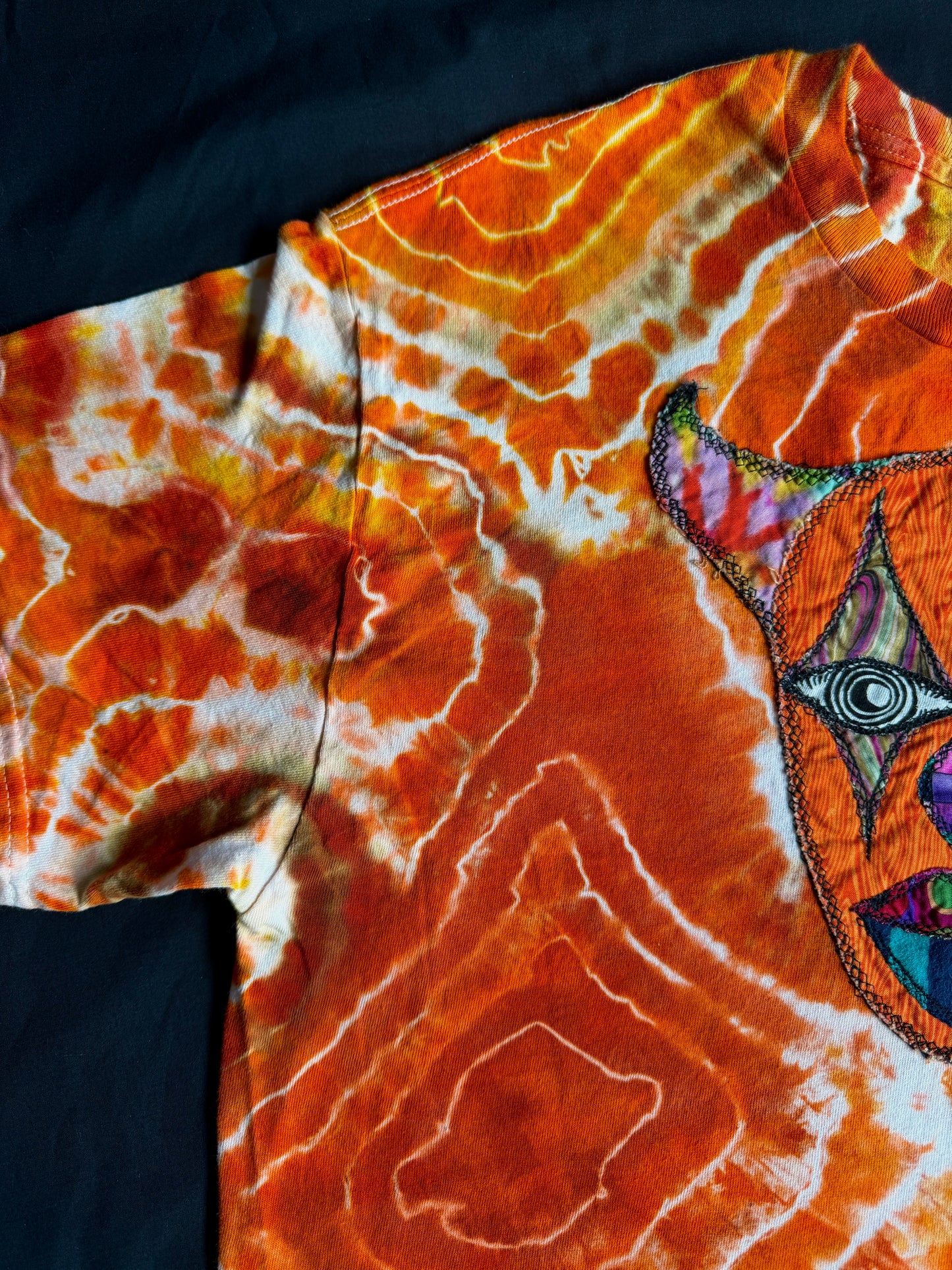 Clown tie dye t-shirt