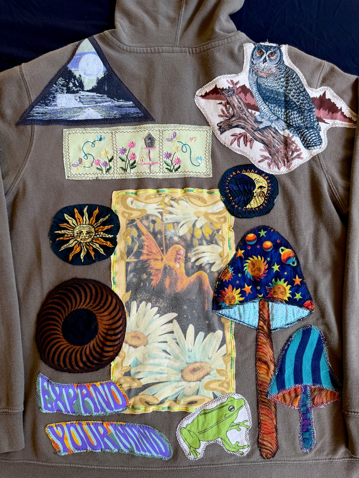 Fairy garden hoodie