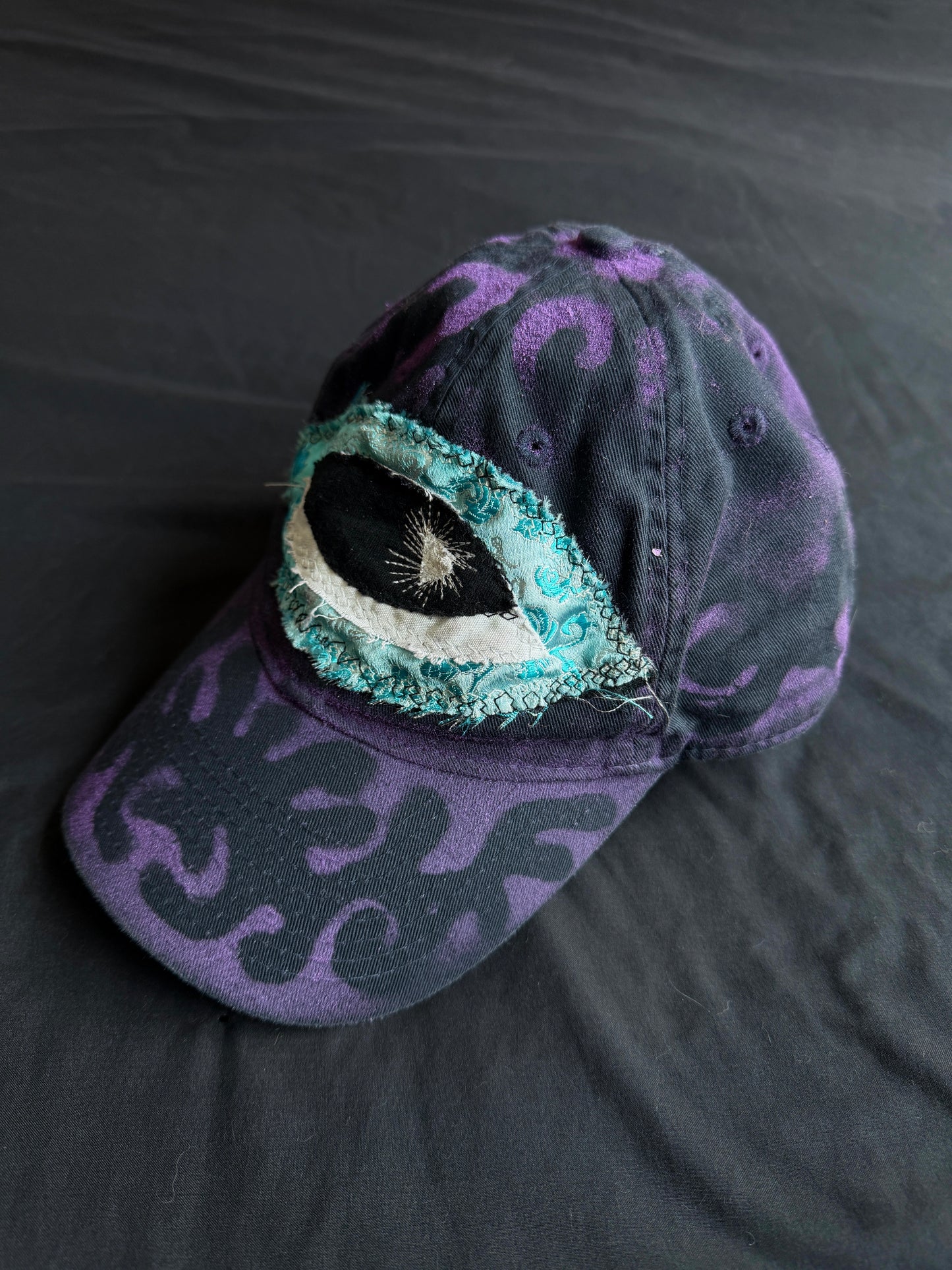 Upcycled Eyeball Shape Hat
