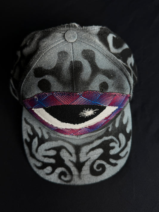 Upcycled Eyeball Shape Hat