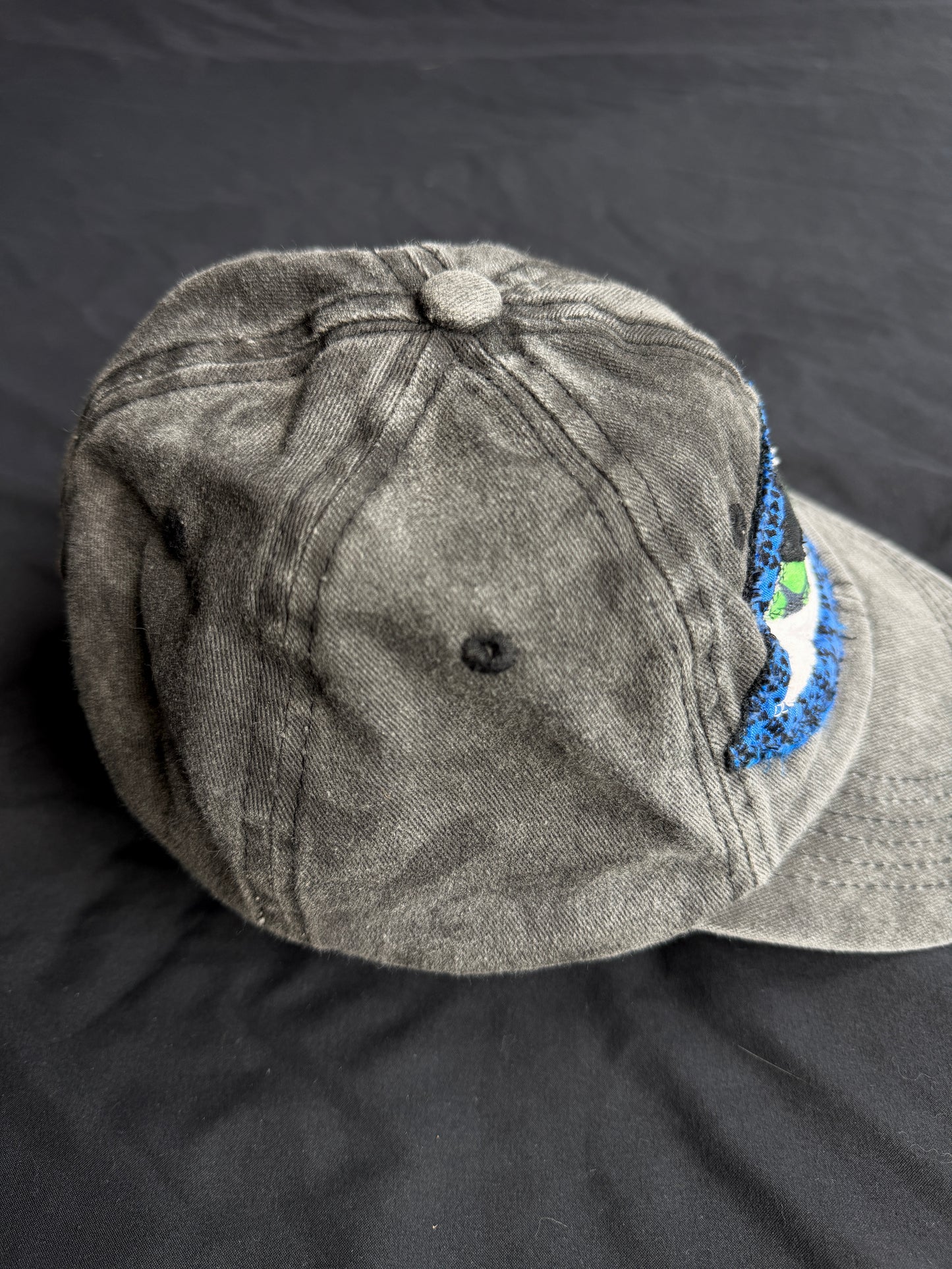 Upcycled Eyeball Shape Hat