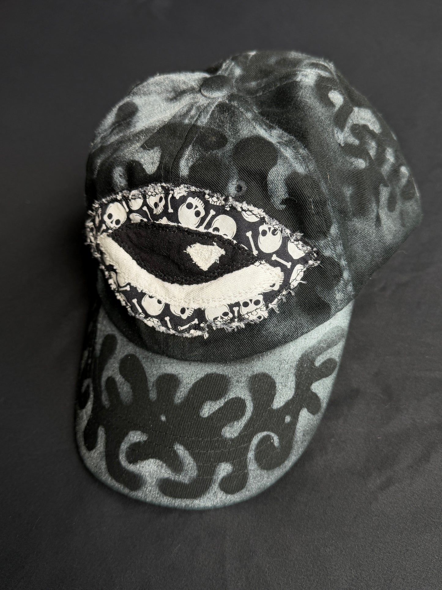 Upcycled Eyeball Shape Hat