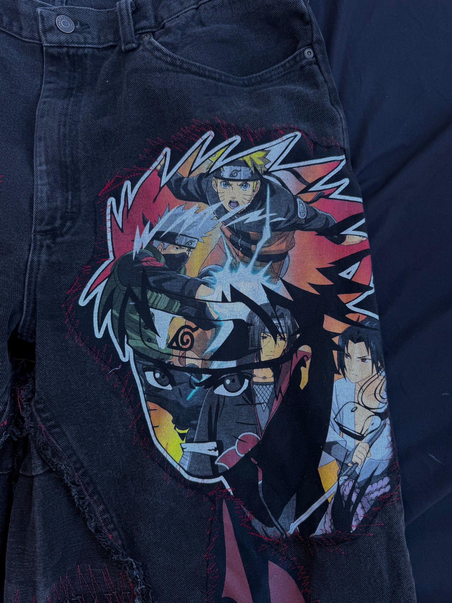 Naruto thug punk pants