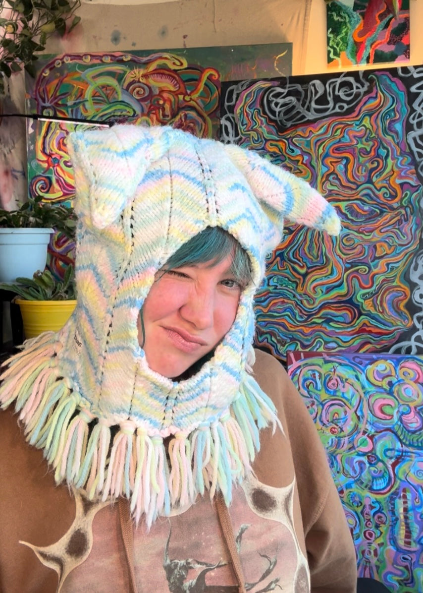 Crochet mask