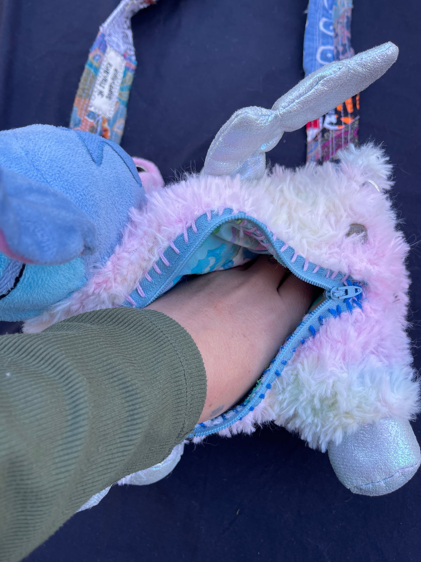 Stitch + Angel double headed hybrid side bag