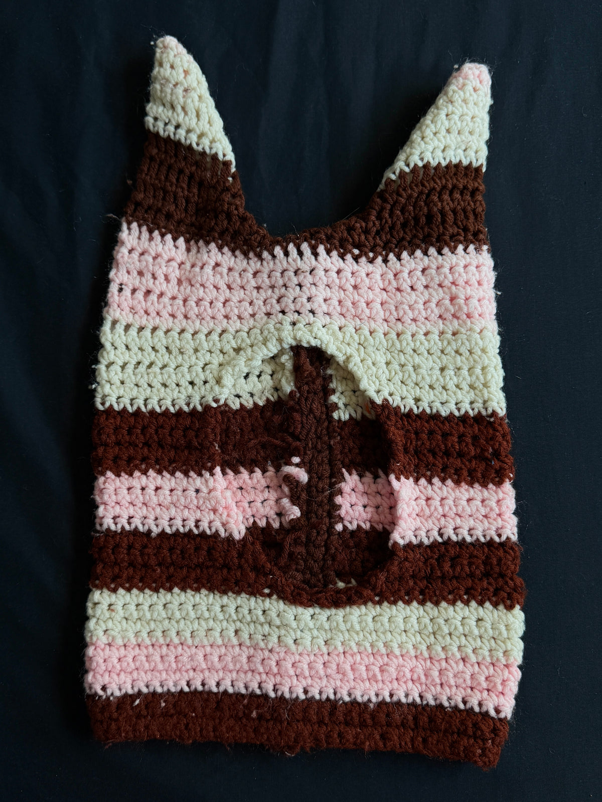 Crochet mask