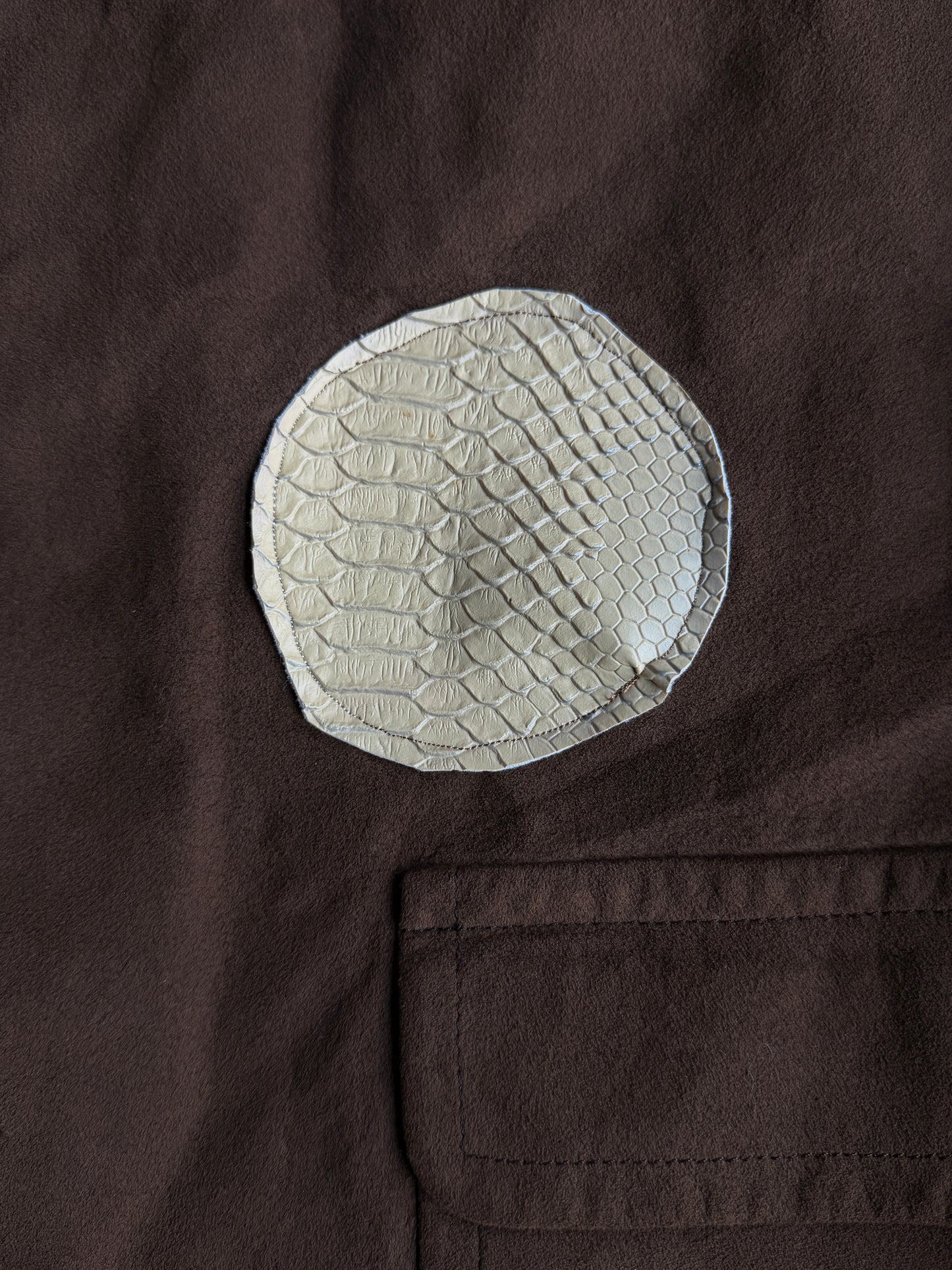 Interior crocodile aligator jacket