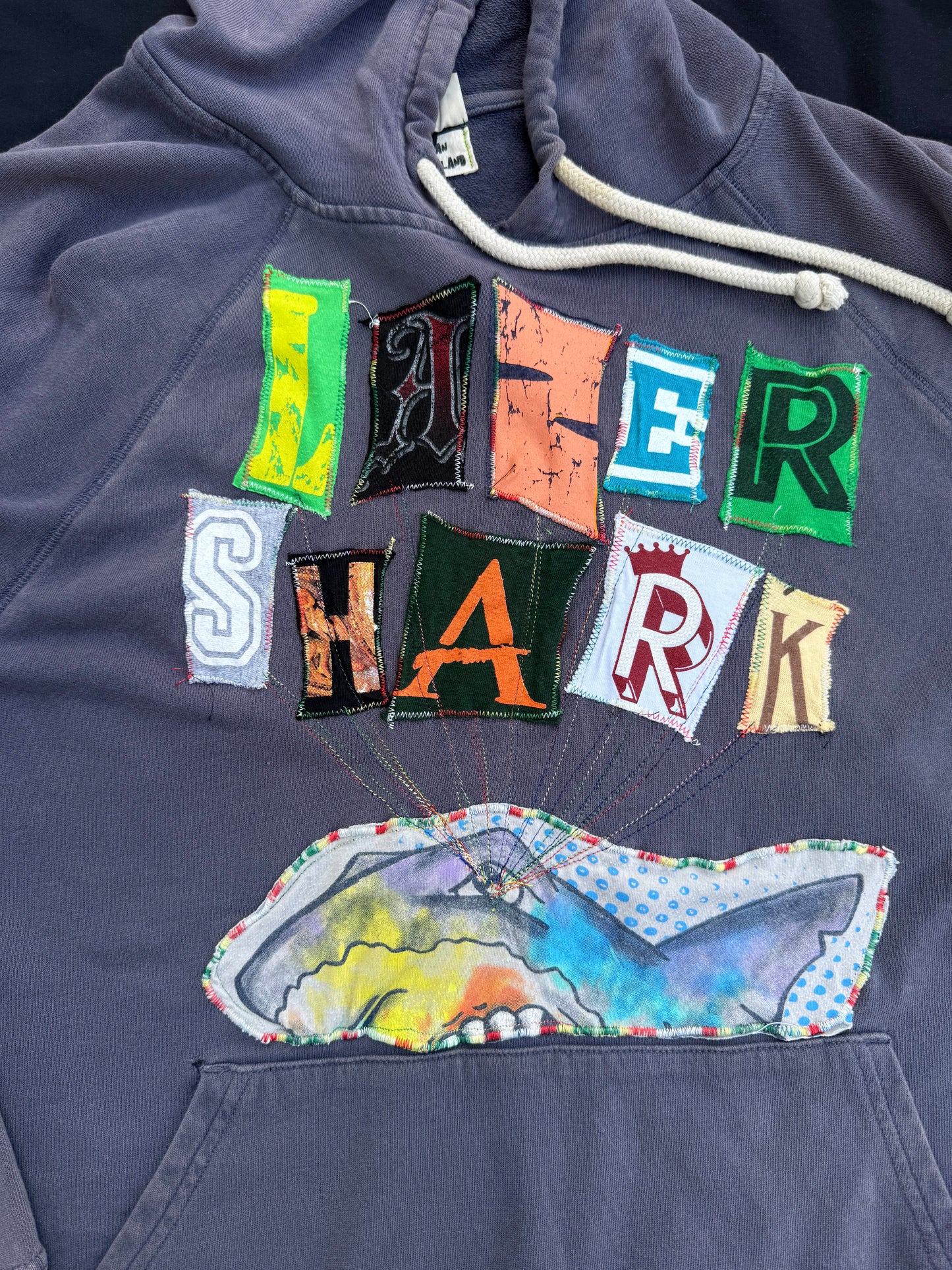 Pretty Lights Lazer Shark hoodie