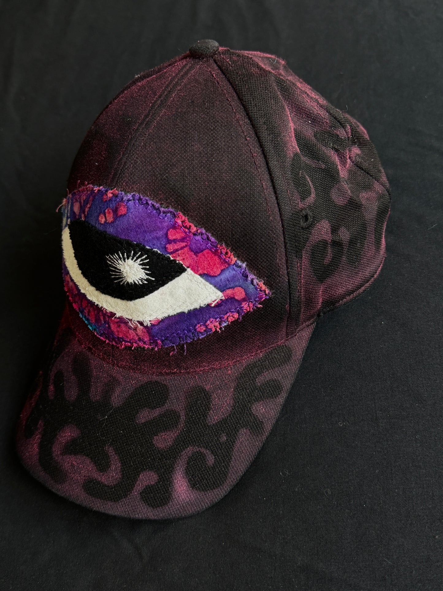 Upcycled Eyeball Shape Hat