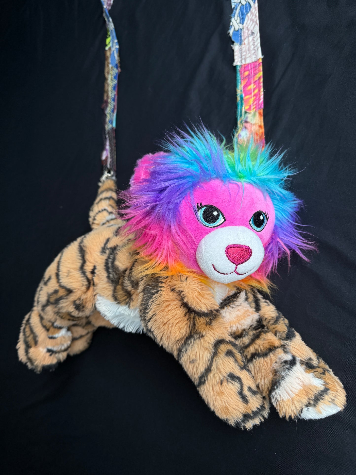 Rainbow lion + tiger hybrid side bag