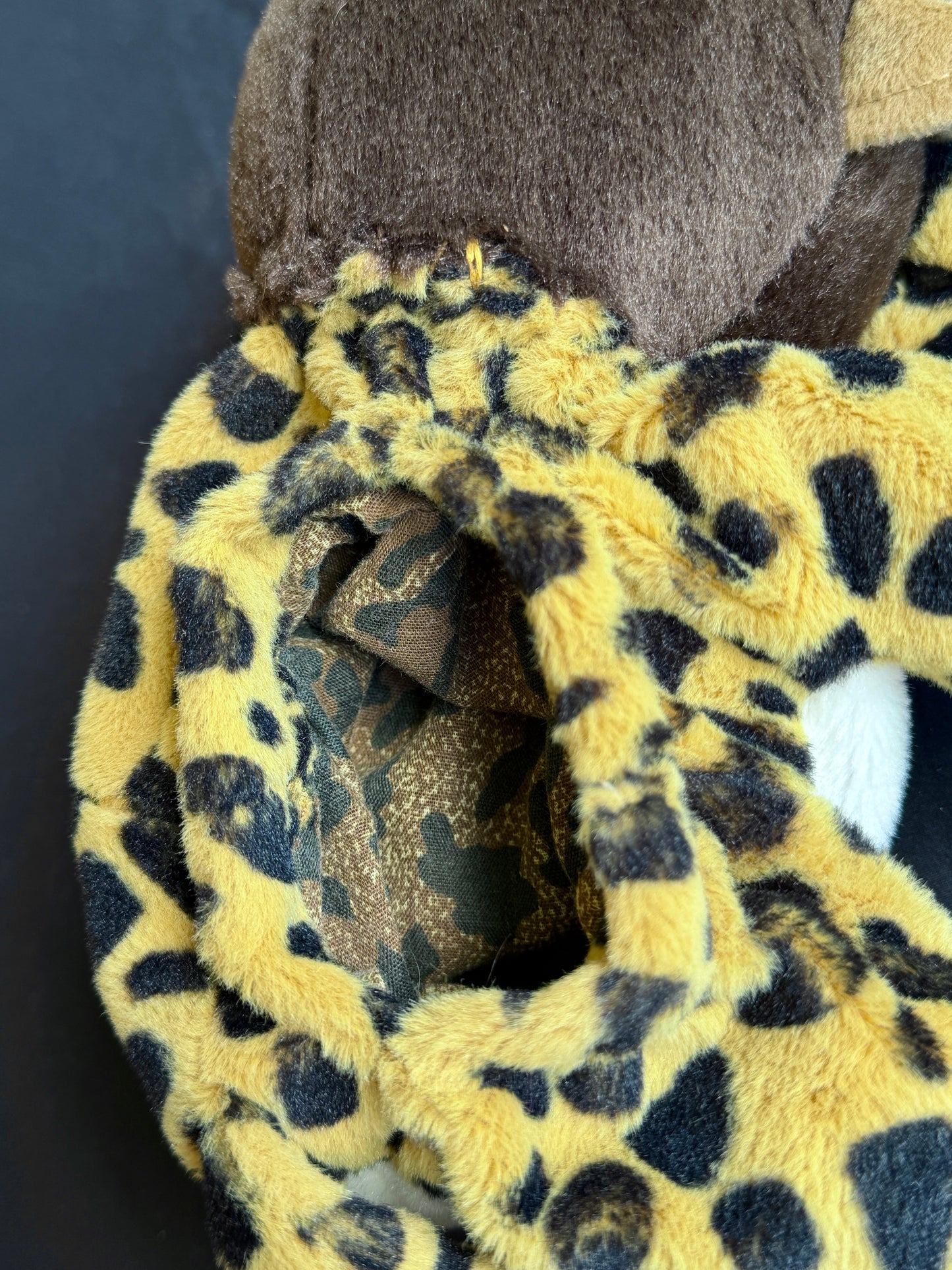 Monkey + cheetah hybrid side bag